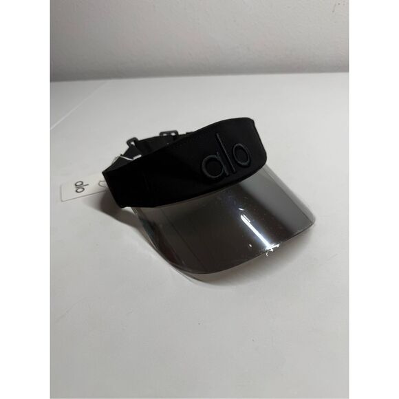 NWT Alo Yoga Airlift Solar Visor Black One Size - Picture 1 of 8